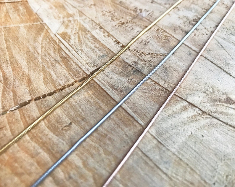 Stainless Steel Snake Chain Sunglass Strap | Eyeglass Cord | Rose Gold Silver Eyeglass chain | Sunglass Lanyard | Smooth Snake Chain Strap