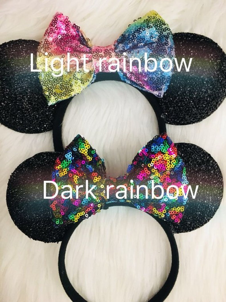 Boy Girls Mouse Ears Headband/Family Trip/Disney Party / Theme Party / Disney Ears Headband/Princess Headband/One Size Fits All/DIY Mouse