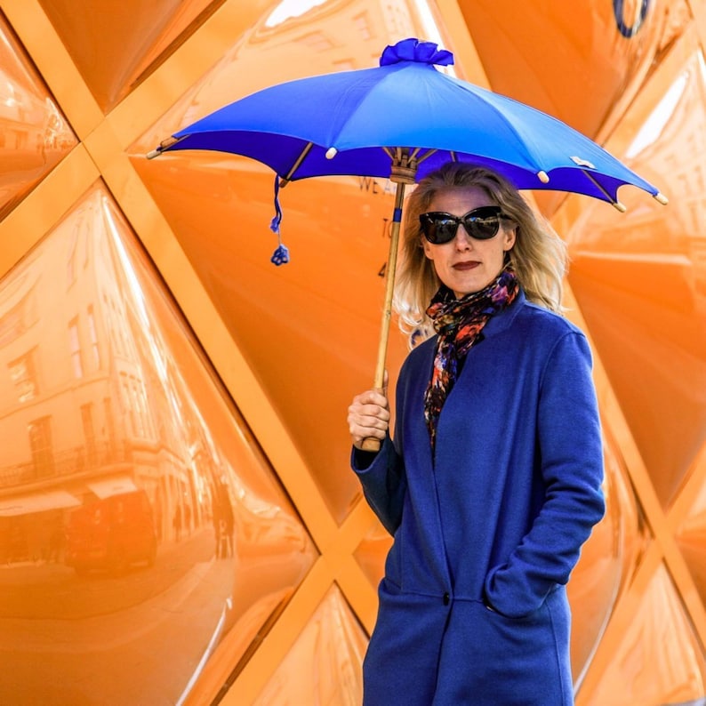 Medium Size - Haasch Supabrella - plastic free, fairtrade, ethical, biodegradable, sustainable, design, umbrella, parasol