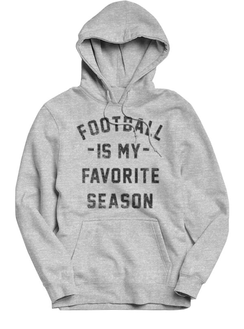 Football is my Favorite Season Hoodie, Football Hoodie, Vintage, Women's Football Sweatshirt, Unisex, Sports, Beer, Tailgating, Wine, Sunday