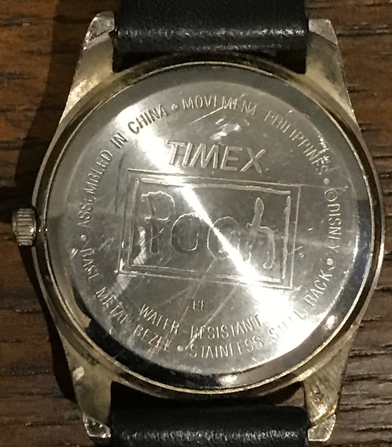 1990’s Timex Disney Winnie-the-Pooh and Piglet Wristwatch- Vintage Unisex Timex Pooh and Piglet Watch