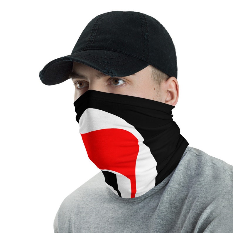 Antifascist Action - Antifa, Socialist, Leftist Face Mask