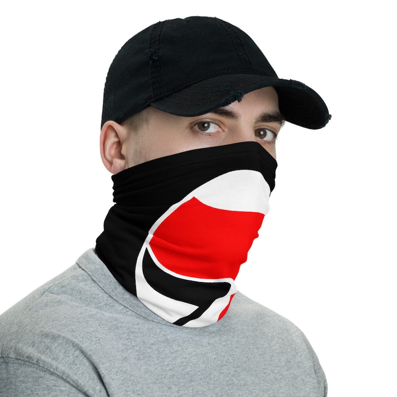 Antifascist Action - Antifa, Socialist, Leftist Face Mask