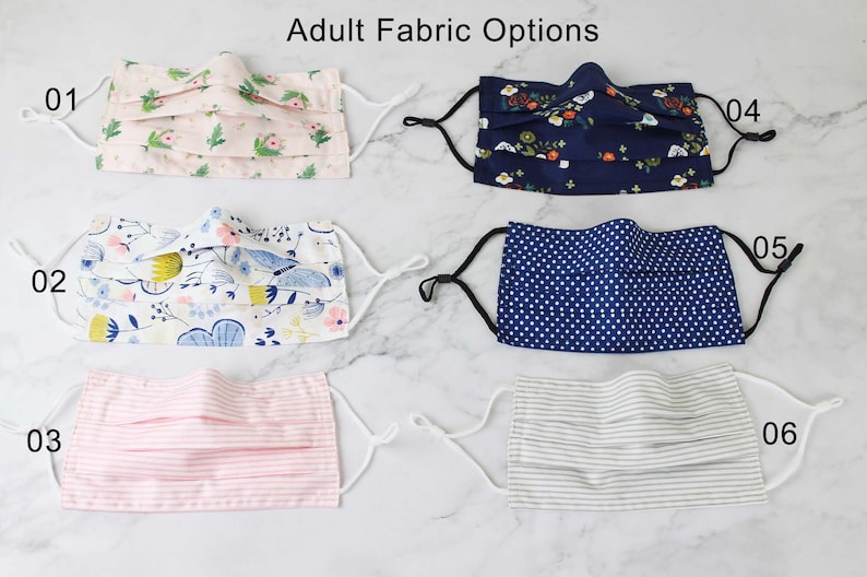 Face Mask, Mask Nose wire Filter Pocket, Washable Mask, Durable Mask with Pocket/Filter Insert, Fashion Mask, Reusable Mask, Cotton Mask