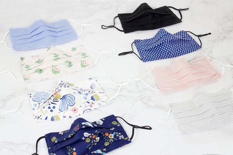 Face Mask, Mask Nose wire Filter Pocket, Washable Mask, Durable Mask with Pocket/Filter Insert, Fashion Mask, Reusable Mask, Cotton Mask