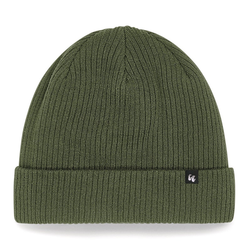 100% Organic Cotton Beanie Hat - Mustard Colour Winter hat