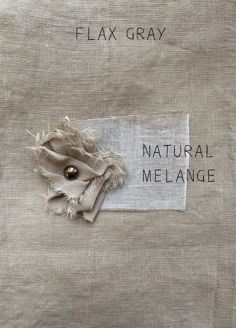 High Waist Linen Culottes: Raw Edge Relaxed Fit Pants