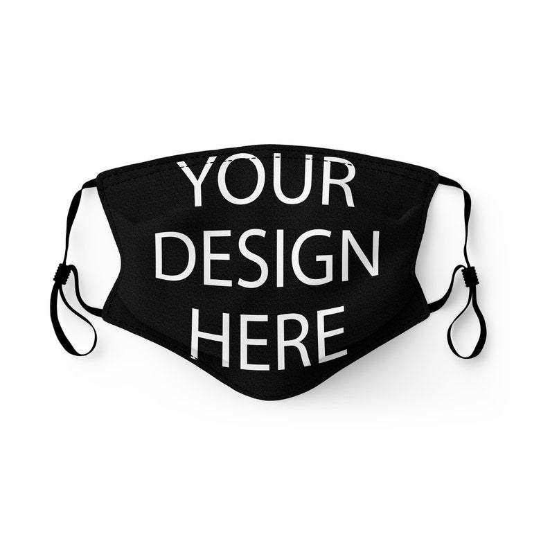 Custom Face Mask Personalized Made in USA Adult & Youth Filter Pocket Nose Wire Elastic Ear Loop Birthday Anniversary Gift Halloween