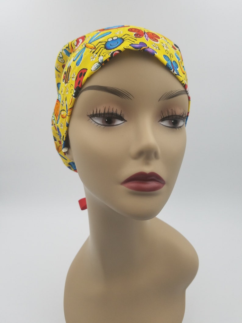 Women's surgical scrub hats, or scrub caps-Bugs Around
Analyze listing