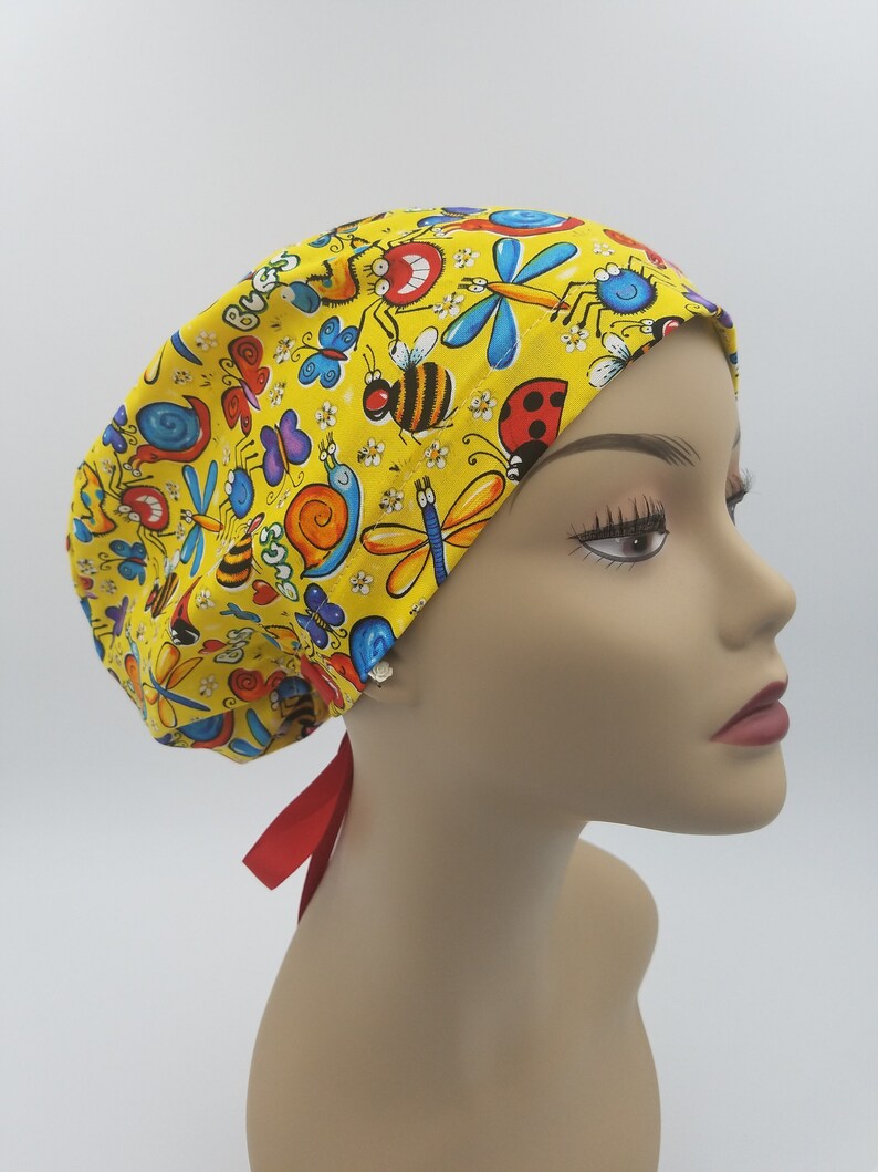 Women's surgical scrub hats, or scrub caps-Bugs Around
Analyze listing