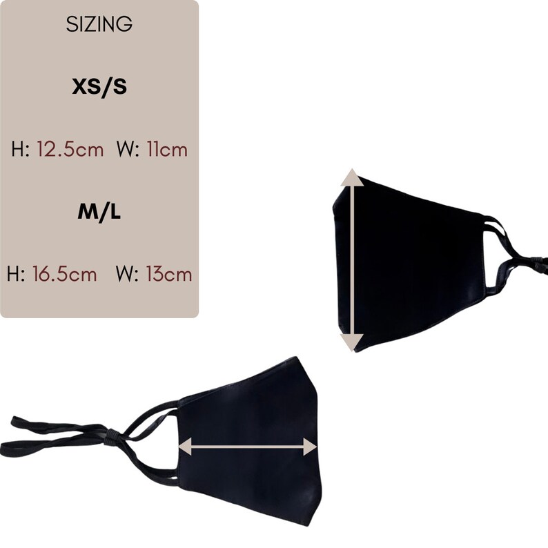 Face Mask, Soft Silk Face Covering, No Fogging Face Mask for Glasses, Wedding Face Mask, Sensitive Skin Face Covering, Washable Mask UK