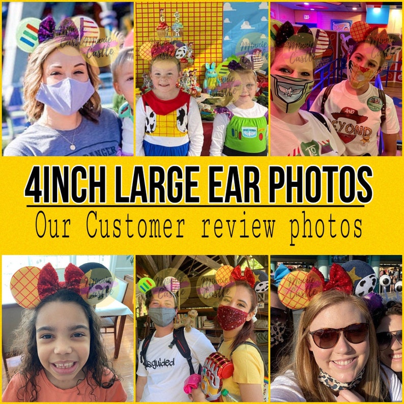 Jessie Mouse Ears, Mickey Ears, Toy Minnie Ears, Cowboy Girl Story Mouse Ears, Jessie Hat headband, Characters Ears for Girls, Kids & Adults