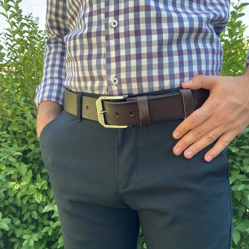 Custom Handmade Belt - Anniversary Gift - Engraved Leather Belt - Grooms Men Gift - Genuine Leather - Gift for Boyfriend - Gift For Him Gigi