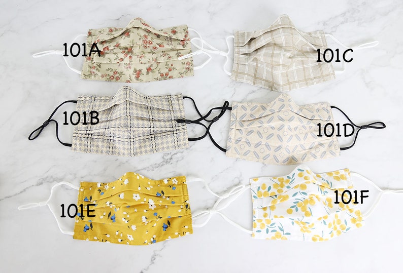 Face Mask, Mask Nose wire Filter Pocket, Washable Mask, Durable Mask with Pocket/Filter Insert, Fashion Mask, Reusable Mask, Cotton Mask