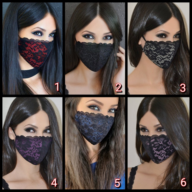 Lace Face Mask / Designer Face Mask / Cotton Face Mask / Wedding Face Mask / Fashion Face Mask / Washable Face Mask / Reusable Face Mask