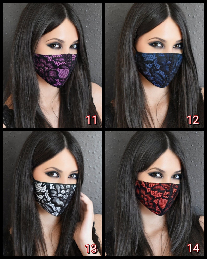 Lace Face Mask / Designer Face Mask / Cotton Face Mask / Wedding Face Mask / Fashion Face Mask / Washable Face Mask / Reusable Face Mask