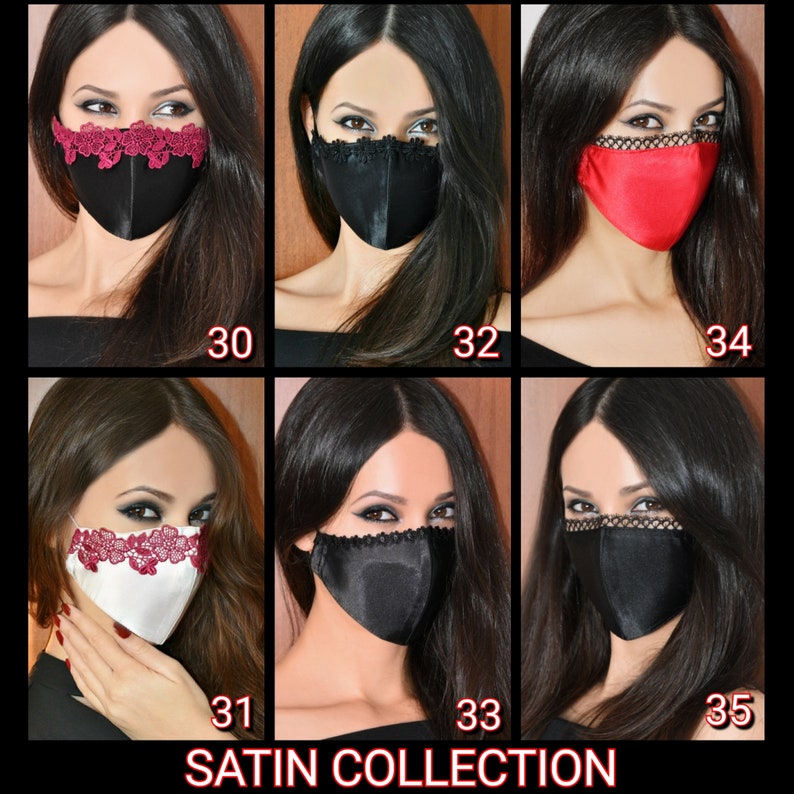 Lace Face Mask / Designer Face Mask / Cotton Face Mask / Wedding Face Mask / Fashion Face Mask / Washable Face Mask / Reusable Face Mask