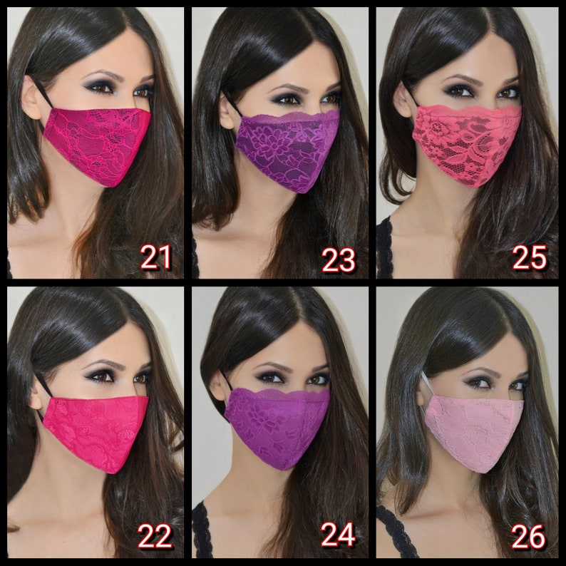 Lace Face Mask / Designer Face Mask / Cotton Face Mask / Wedding Face Mask / Fashion Face Mask / Washable Face Mask / Reusable Face Mask
