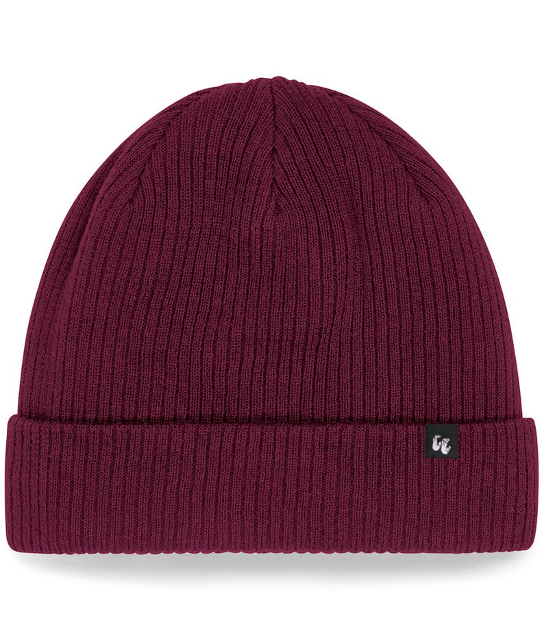 100% Organic Cotton Beanie Hat - Eco Friendly Beanie - Winter Hat