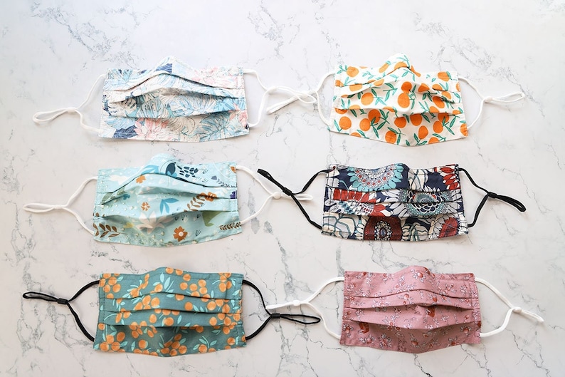 Face Mask, Mask Nose wire Filter Pocket, Washable Mask, Durable Mask with Pocket/Filter Insert, Fashion Mask, Reusable Mask, Cotton Mask