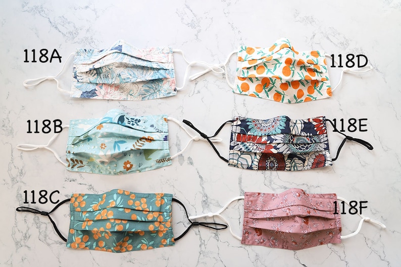 Face Mask, Mask Nose wire Filter Pocket, Washable Mask, Durable Mask with Pocket/Filter Insert, Fashion Mask, Reusable Mask, Cotton Mask