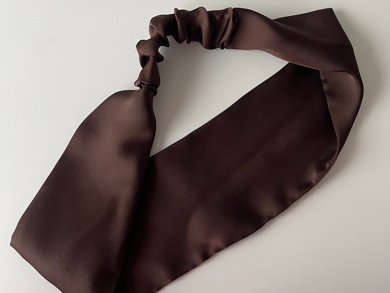 Silk Headband, Wide Hairband, Hair accessories for women, Yoga headband, Stylish Hairbands, Headband Trend,IT Girl Hairstyle