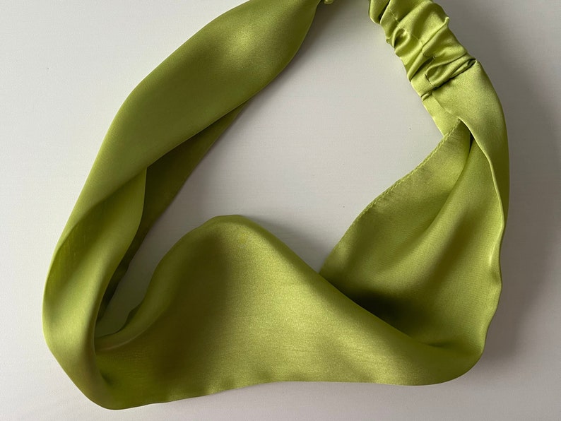 Silk Headband, Wide Hairband, Hair accessories for women, Yoga headband, Stylish Hairbands, Headband Trend,IT Girl Hairstyle