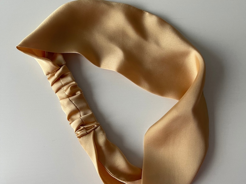Silk Headband, Wide Hairband, Hair accessories for women, Yoga headband, Stylish Hairbands, Headband Trend,IT Girl Hairstyle