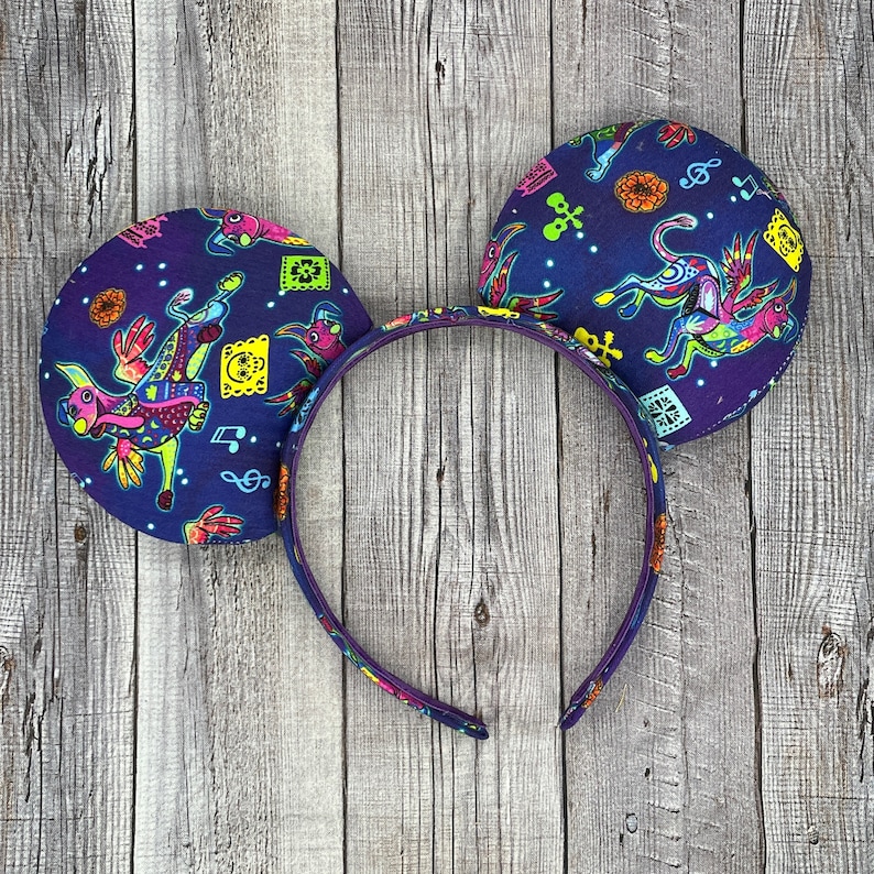 Dante Alebrije Mouse Ears - halloween, dia de los muertos, mexico, miguel, COCO, pixar, dog