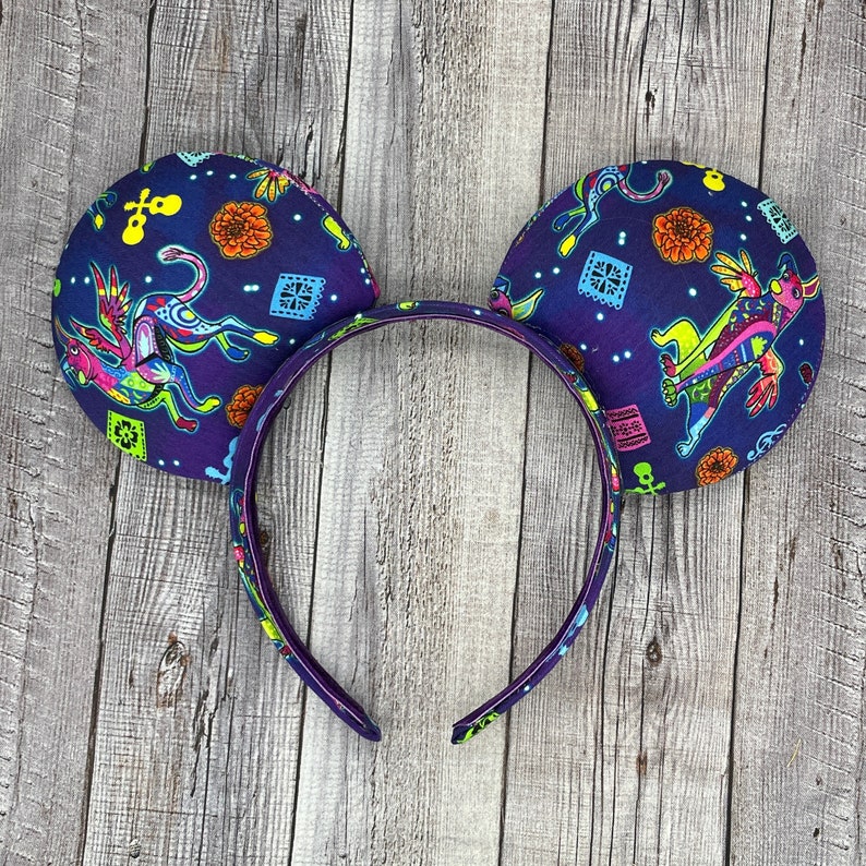 Dante Alebrije Mouse Ears - halloween, dia de los muertos, mexico, miguel, COCO, pixar, dog