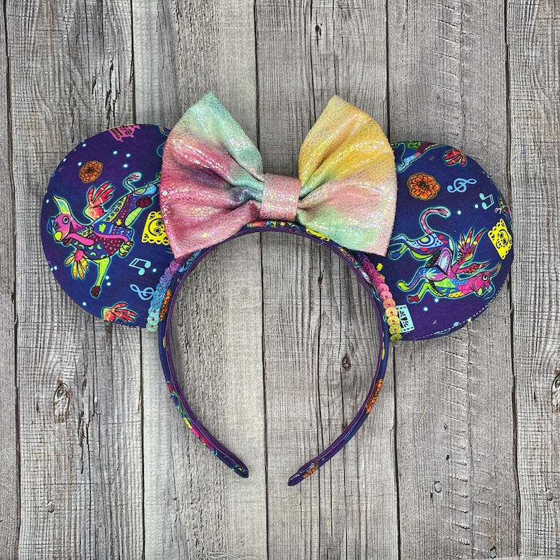 Dante Alebrije Mouse Ears - halloween, dia de los muertos, mexico, miguel, COCO, pixar, dog