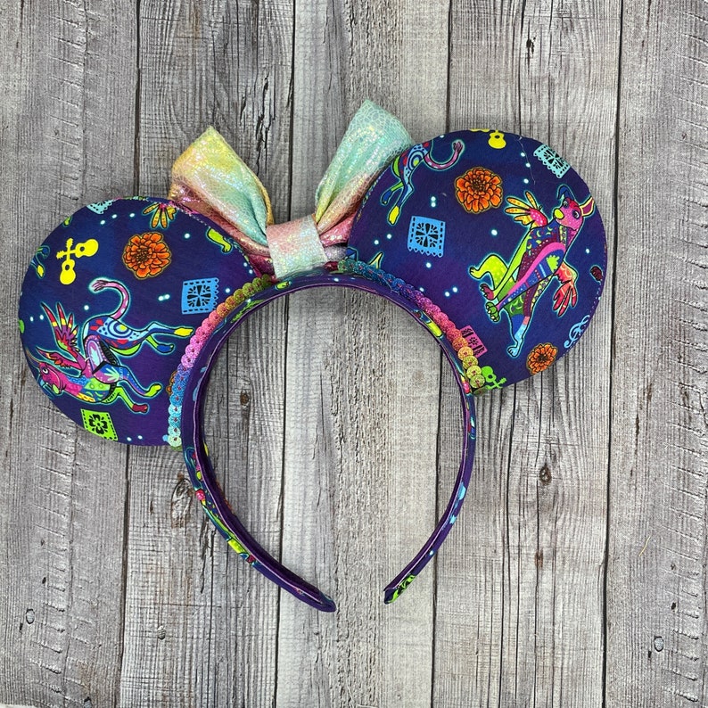 Dante Alebrije Mouse Ears - halloween, dia de los muertos, mexico, miguel, COCO, pixar, dog