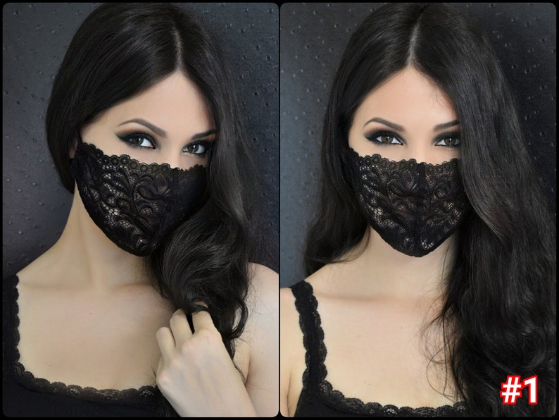 Single Layer Lace Mask/ Breathable Face Mask/Thin Mask/Sheer Lace Mask/Airy Mask/Light Face Mask/Mesh Face Covering/Lightweight Cooling Mask