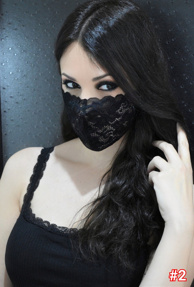 Single Layer Lace Mask/ Breathable Face Mask/Thin Mask/Sheer Lace Mask/Airy Mask/Light Face Mask/Mesh Face Covering/Lightweight Cooling Mask