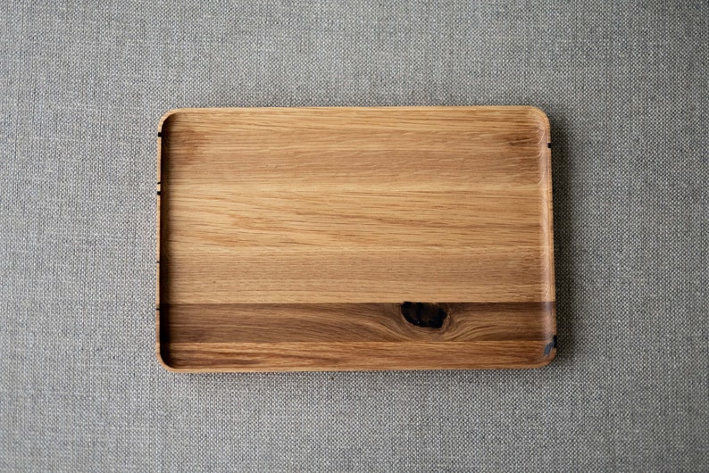 Solid White Oak MØD Desk Tray: Modular Valet/Jewelry Tray
