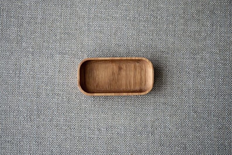 Solid White Oak MØD Desk Tray: Modular Valet/Jewelry Tray
