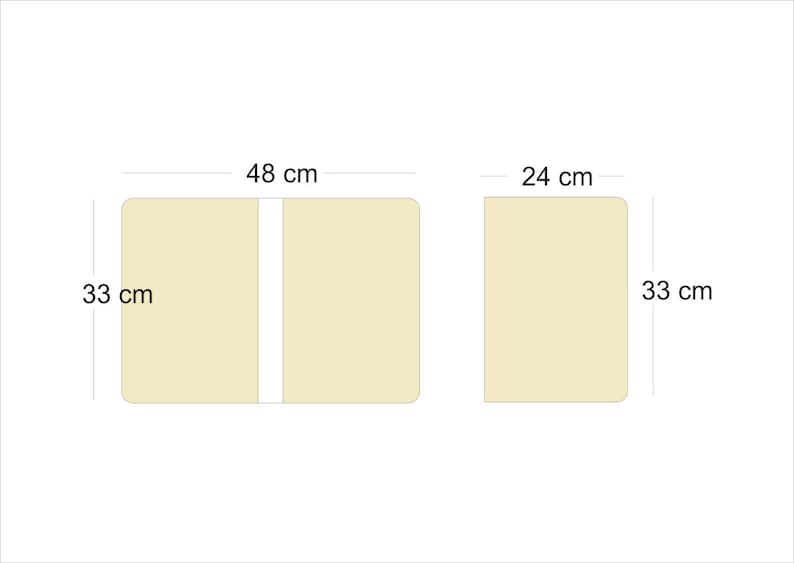 Cream Leather Portfolio: A4 Document Organizer
