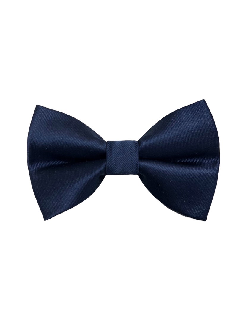 Satin Navy Tie, Mens Necktie, Wedding Groomsmen Gift