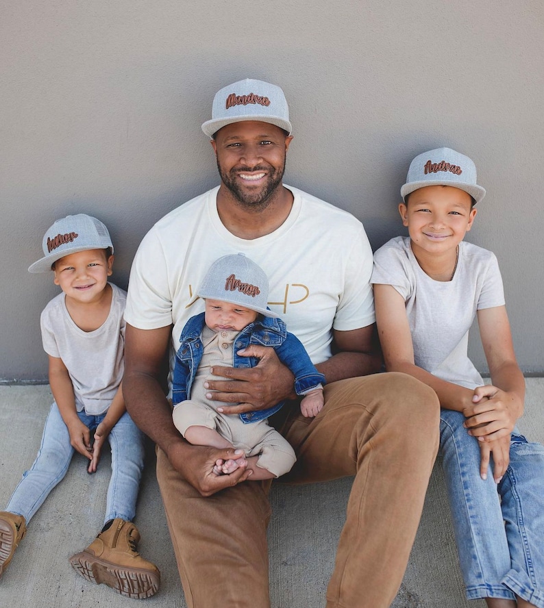 Personalized Leather Patch Snapback Hat: Custom Infant, Toddler, Youth
Analyze listing