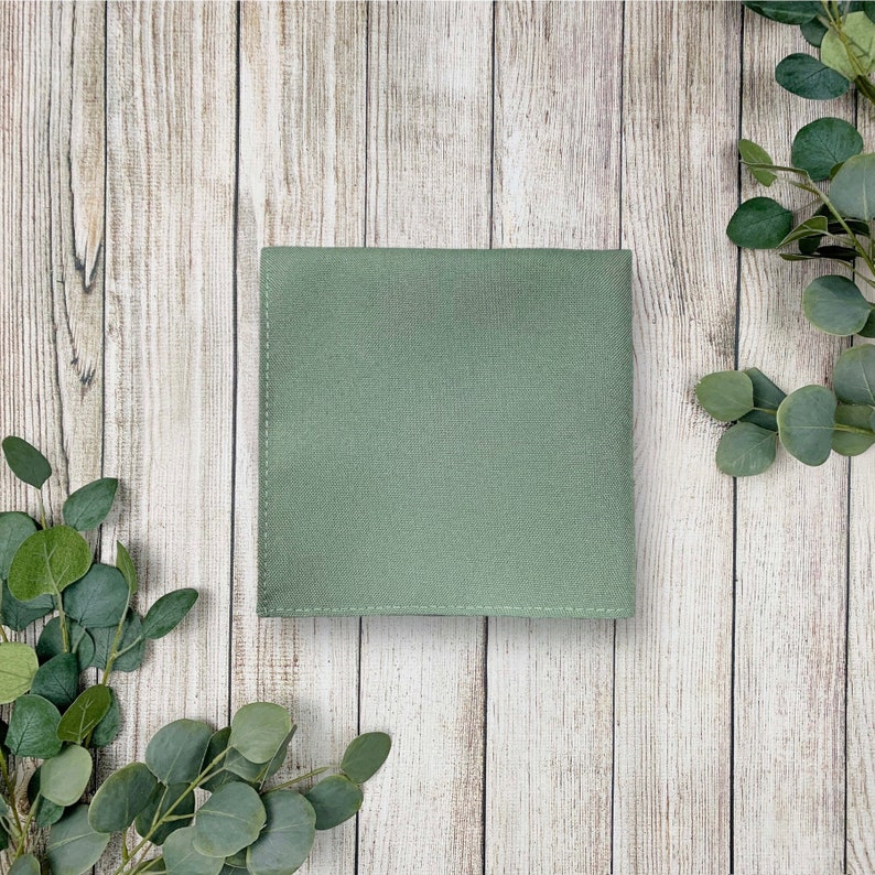 Dusty Sage Green Necktie, Wedding Groomsmen Gift Mens Tie Groomsman Groom