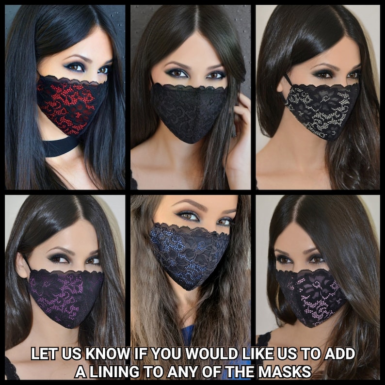 Single Layer Lace Mask/ Breathable Face Mask/Thin Mask/Sheer Lace Mask/Airy Mask/Light Face Mask/Mesh Face Covering/Lightweight Cooling Mask
