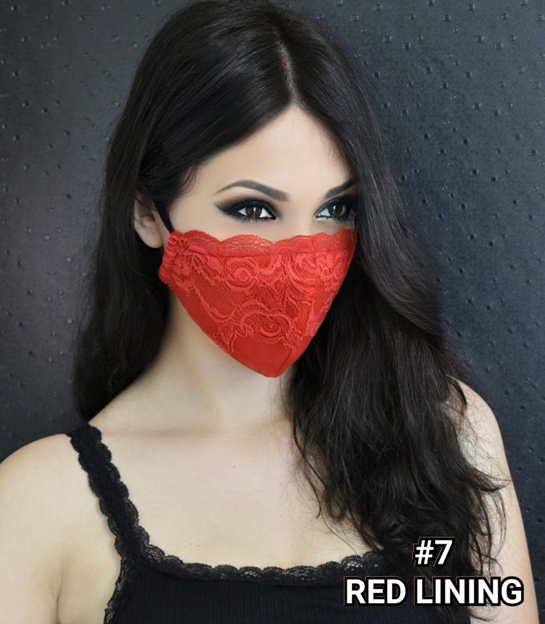 Single Layer Lace Mask/ Breathable Face Mask/Thin Mask/Sheer Lace Mask/Airy Mask/Light Face Mask/Mesh Face Covering/Lightweight Cooling Mask