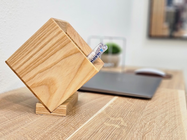 XL Desktop Pen Holder with Removable Base
