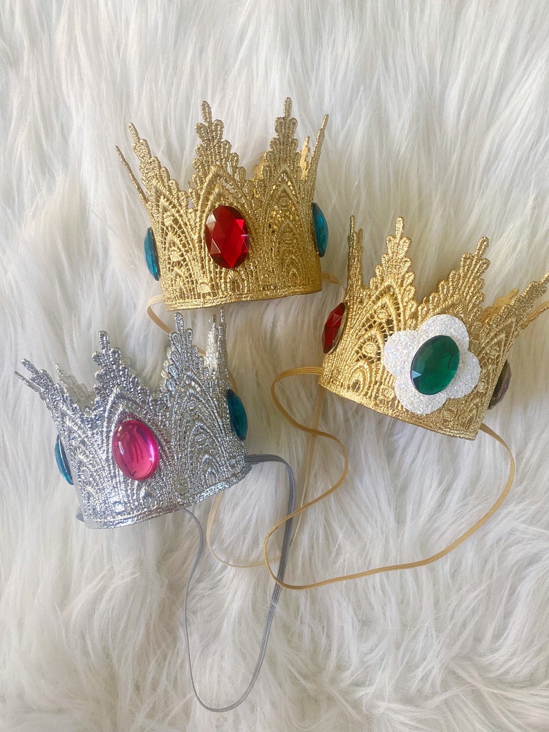 Princess Peach crown for birthday, costume, or dress up – Daisy & Rosalina options | Princess headband for kids and adults
Analyze listing