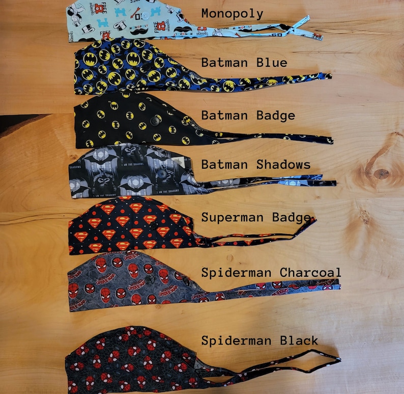 Baby Yoda Grogu Mandalorian Star Wars Marvel DC Comics Scrub Cap with Buttons Surgical Caps
Analyze listing