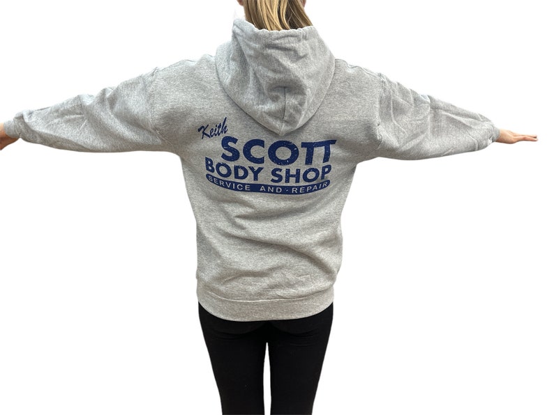 Keith Scott Body Shop Tv Show Pullover - One Tree Hill - Hoodie