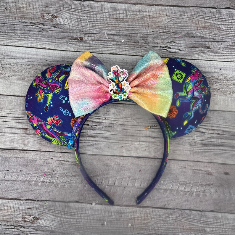 Dante Alebrije Mouse Ears - halloween, dia de los muertos, mexico, miguel, COCO, pixar, dog