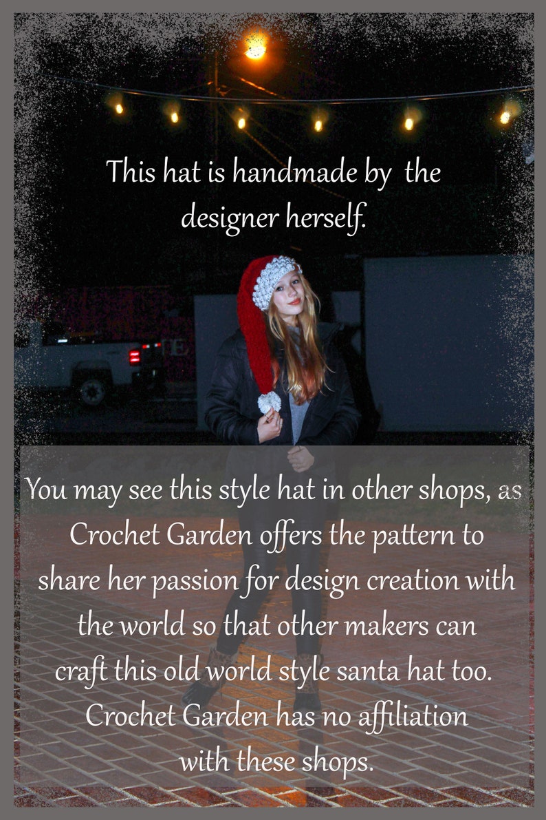 Handmade Santa Hat For Men And Women - Long Chunky Knit Rustic Santa Hat Full Of Nordic Charm - Original Design!
Analyze listing