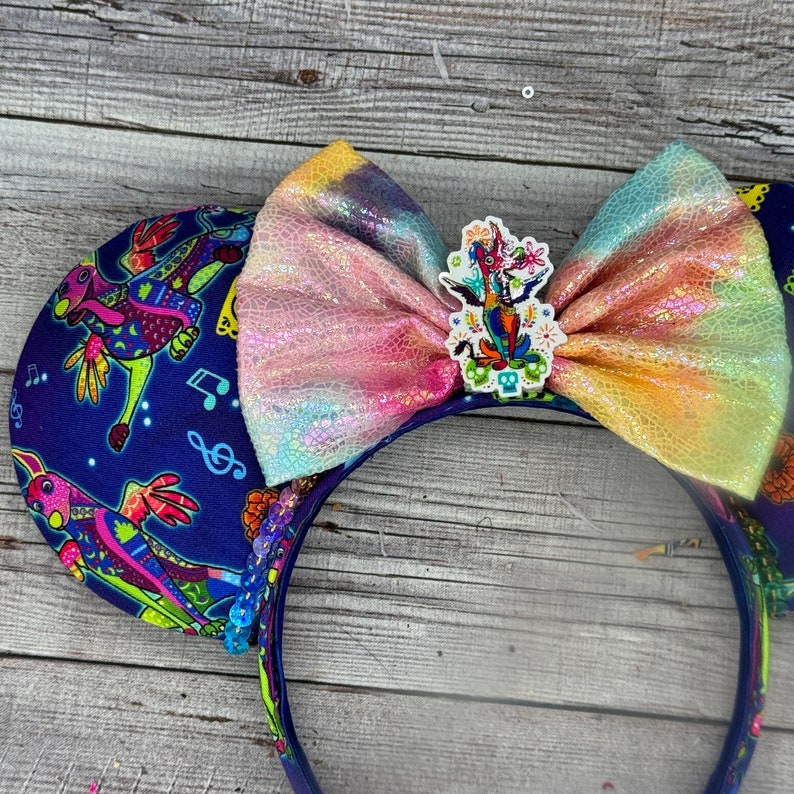 Dante Alebrije Mouse Ears - halloween, dia de los muertos, mexico, miguel, COCO, pixar, dog