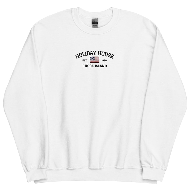 Holiday House Embroidered Sweatshirt, The Original!